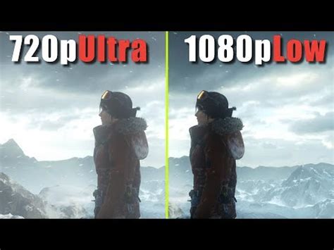 720p Ultra vs 1080p Low | Which is the best quality/performance ? - YouTube