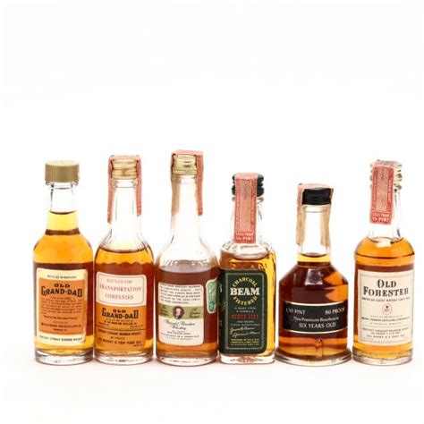 Miniature Bourbon Bottle Collection I (Lot 3039 - Rare SpiritsMar 12, 2021, 12:00pm)