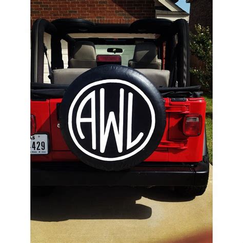 OMG and it's my monogram | Jeep tire cover, Tire cover, Jeep life