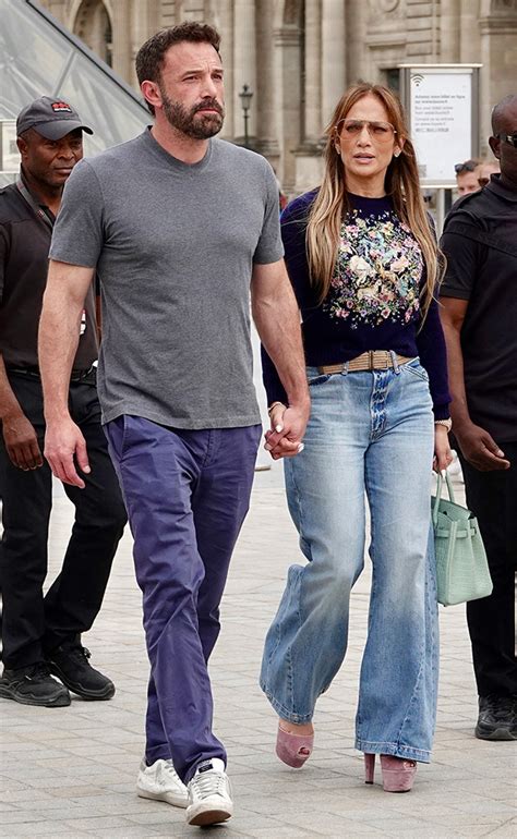 Jennifer Lopez & Ben Affleck Rock Pants At Louvre: Photo – Hollywood Life