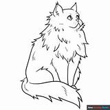 Fluffy Persian Cat Coloring Page  Easy Drawing Guides sketch template