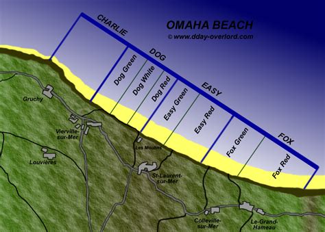 Le débarquement américain à Omaha Beach le 6 juin 1944 en Normandie