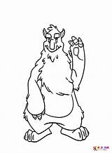 20  Yeti Coloring Pages Free Printable PDF & Online Coloring sketch template
