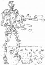 Terminator Coloring Pages To Download And Print For Free sketch template