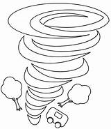 Tornado With Car And Trees coloring page  Download Print Or Color sketch template