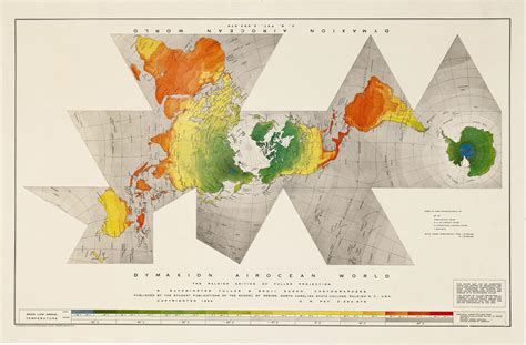 The Dymaxion Airocean World Map, by R. Buckminster Fuller - Rare & Antique Maps