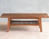 Items similar to Mid Century Modern Furniture, Mahogany Coffee Table, Danish Modern Coffee Table ...