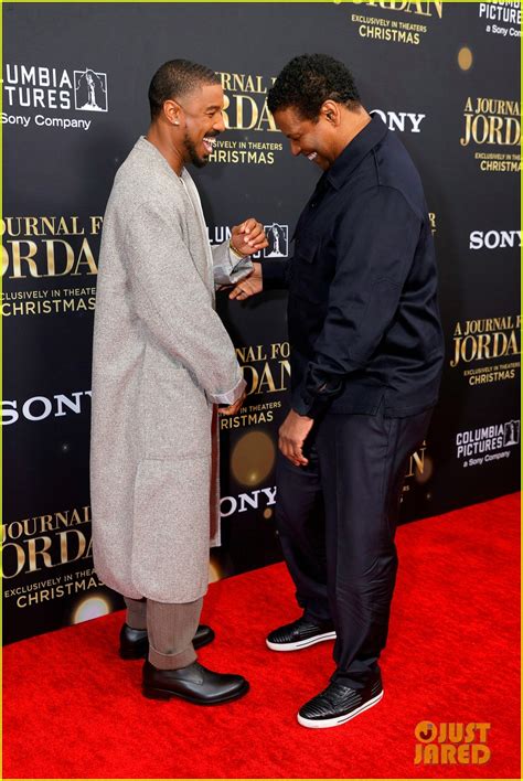 Michael B. Jordan, Denzel Washington, & Chanté Adams Premiere 'A ...