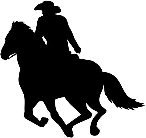 Cowboy Silhouette Images | Free download on ClipArtMag