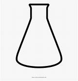 Erlenmeyer Flask Drawing Sketch Coloring Page sketch template