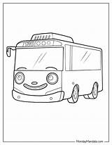 20 Tayo Coloring Pages Free PDF Printables sketch template