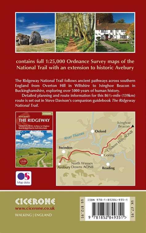 Ridgeway National Trail OS map booklet | Cicerone Press