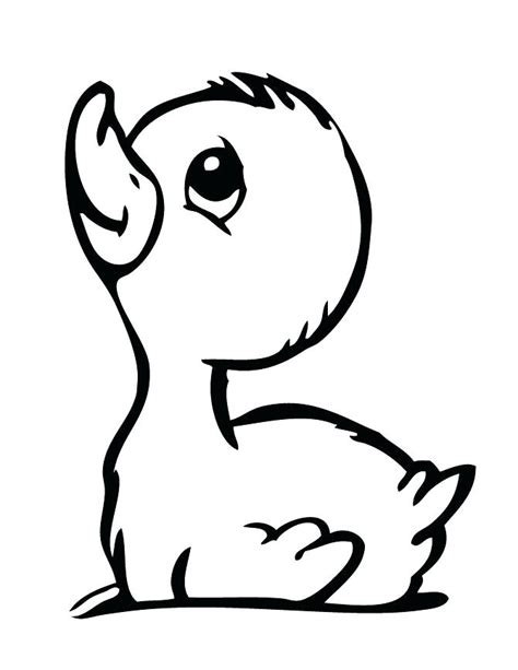 Duckling Coloring Page at GetColorings.com | Free printable colorings ...