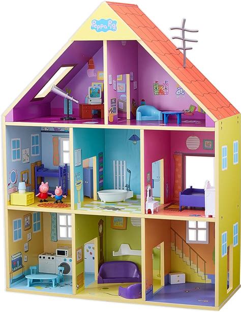 Peppa Pig Maison de jeu en bois: Amazon.ca: Jeux et Jouets