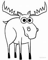Printable Moose Coloring Pages For Kids  Cool2bKids sketch template
