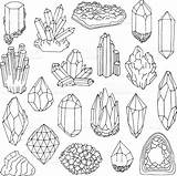 Rocks Gems And Minerals Coloring Pages Sketch Page sketch template