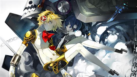 Download Minato Arisato Aigis (Persona) Video Game Persona 3 HD Wallpaper