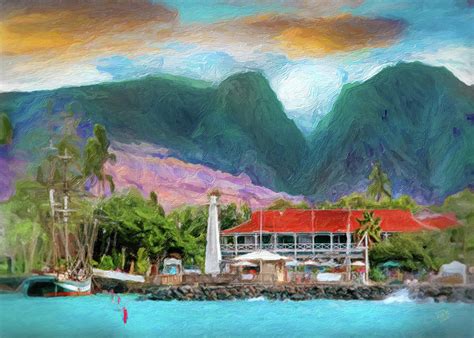 Lahaina Digital Art by Patrick J Gallagher