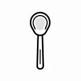 Premium Photo  Minimalist spoon Icon coloring Page For kids sketch template