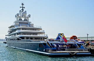 Mega Yacht LUNA - Roman Abramovich - San Diego Harbor | Flickr