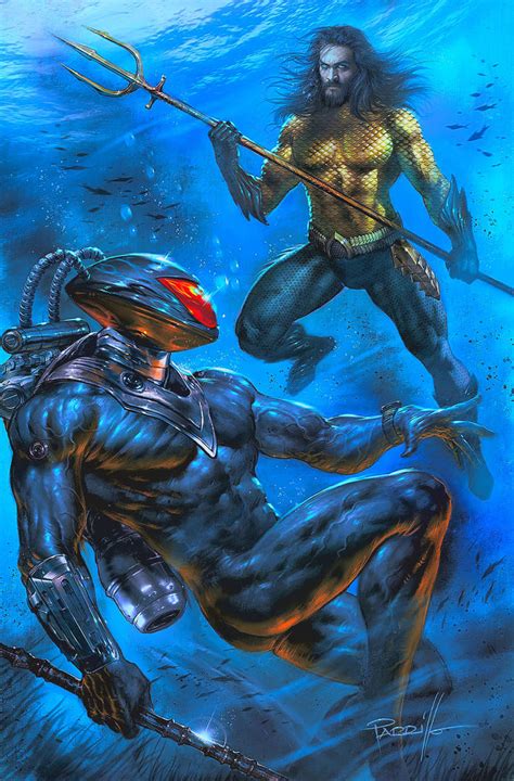 Aquaman VS Black Manta by GARYPOPINS on DeviantArt