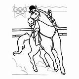 Dressage Horse Coloring Pages sketch template