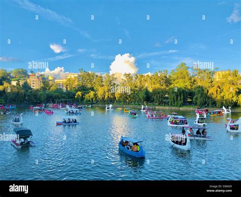 Burnham lake Baguio Philippines Stock Photo - Alamy