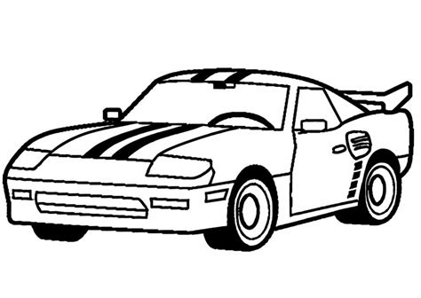 Race Car coloring pages - ColoringLib