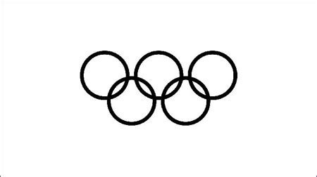 Black Olympic Rings - ClipArt Best