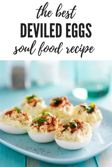 The Deviled Eggs Soul Food Idea Recipe - Seasonest | Soul food, Devilled eggs recipe best ...