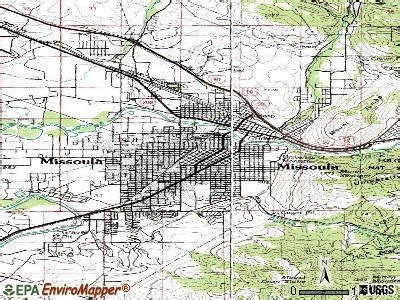 Missoula Montana Map