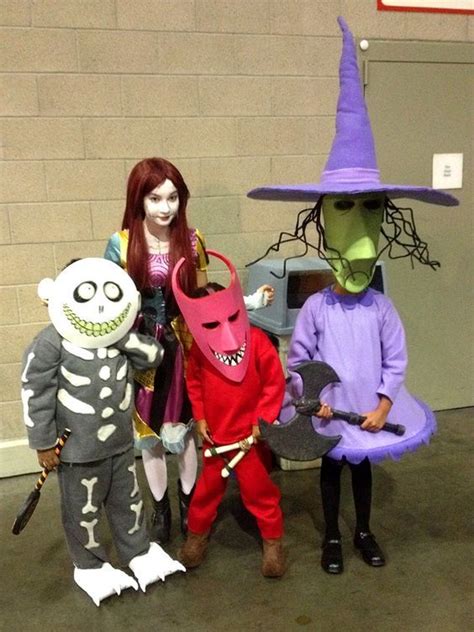 Lock, Shock, and Barrel Cosplay | Nightmare before christmas costume, Family halloween costumes ...