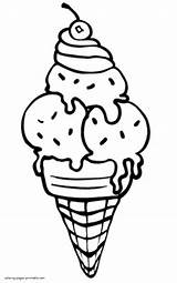 Beautiful ice Cream coloring Page  COLORING PAGES PRINTABLECOM sketch template