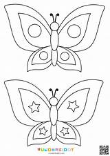 Free Printable Butterfly Coloring Book For Preschoolers sketch template