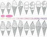 Ice Cream Cone Without Coloring Page sketch template