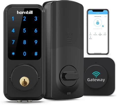 Buy Wi-Fi Smart Deadbolt Lock with Touchscreen Keypad, Keyless Entry ...