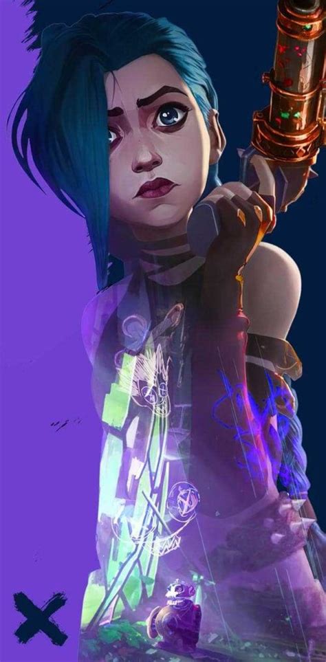 4K Arcane Jinx Wallpaper | WhatsPaper