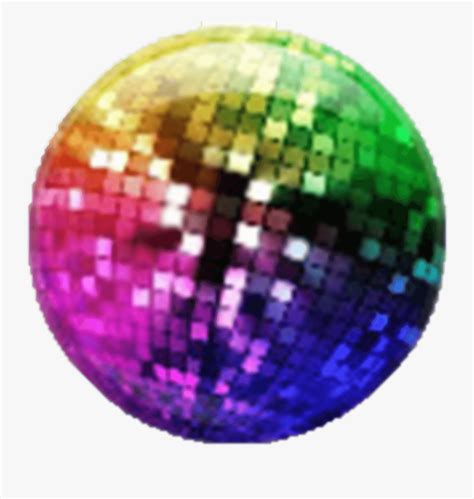 Clip Art Colorful Disco Lights - Multi Coloured Disco Ball , Free Transparent Clipart - ClipartKey