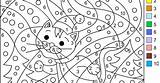 Nicoles Free Coloring Pages WINTER  Color By Number sketch template