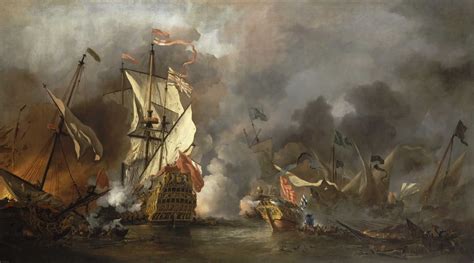 » Battle Scenes » History of the Sailing Warship in the Marine Art: