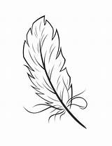 Indian Feather Coloring Page  Home sketch template