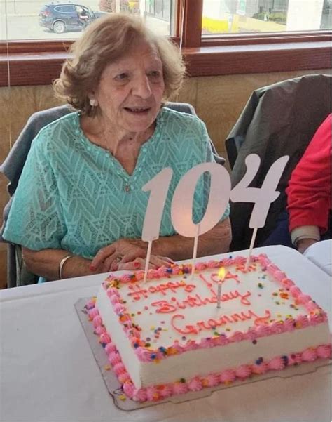 New York woman, 104, reveals her secrets to a long life: A glass of BEER with dinnner and makeup ...