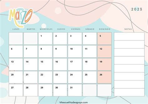 Calendario 2023 por mes | Doodle lettering, Lettering, Wall calendar