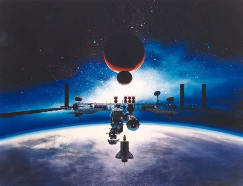 Far Out NASA Space Station Concept Art | Space