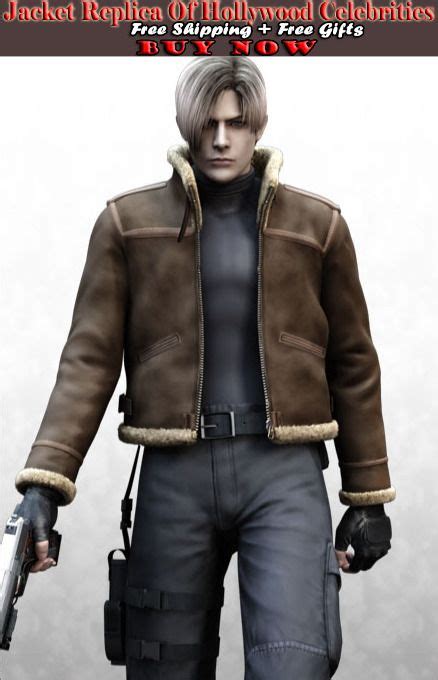 Leon Kennedy Resident Evil 4 Jacket - New American Jackets | Leon s ...