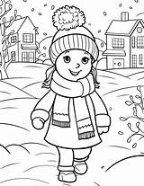 50 Winter Coloring Pages Free Sheets For Kids sketch template