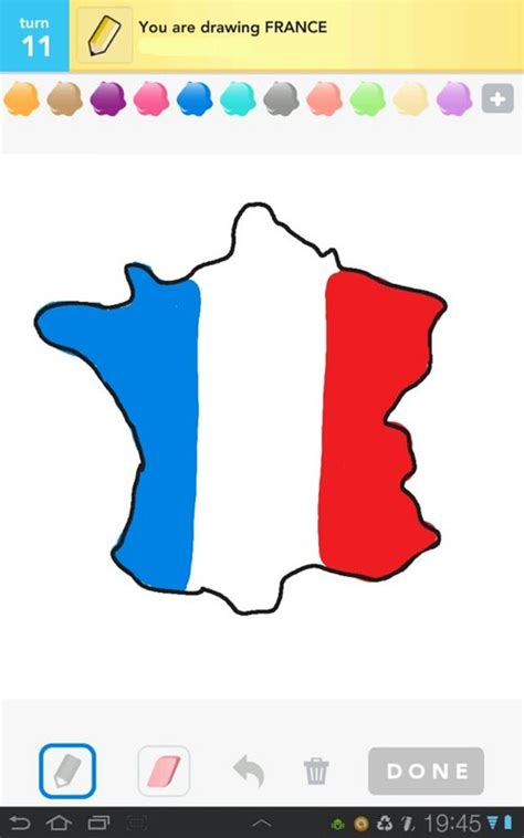 France Drawings - How to Draw France in Draw Something - The Best Draw Something Drawings and ...