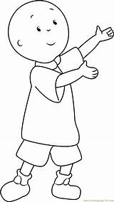 Collection Of Caillou Coloring Pages  Free Printable sketch template