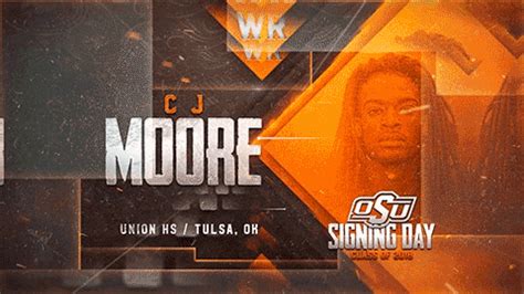 Oklahoma State Football Signing Day Graphics on Behance