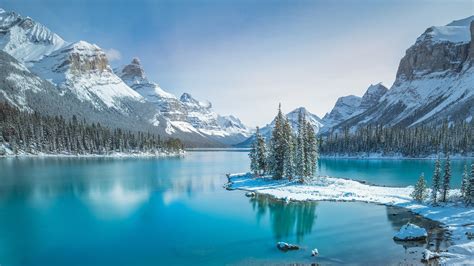 Spirit Island Jasper National Park Wallpapers - Wallpaper Cave